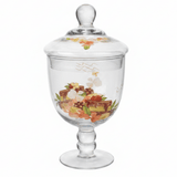 Elegant Floral Glass Candy Jar with Lid – 1600ml - Al Kabayel Discount CentreElegant Floral Glass Candy Jar with Lid – 1600mlJars & Food SaversAKDCAl Kabayel Discount Centre