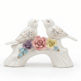 Elegant Floral Harmony White Ceramic Bird Pair Table Décor Showpiece for Living Room – 23×18cm - Al Kabayel Discount CentreElegant Floral Harmony White Ceramic Bird Pair Table Décor Showpiece for Living Room – 23×18cmHome Décor AccentsAKDCAl Kabayel Discount Centre