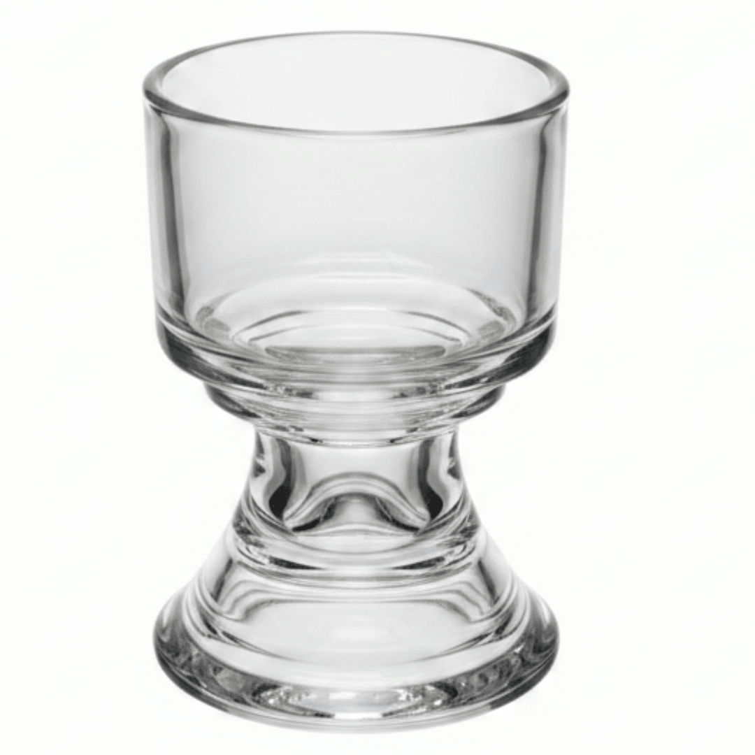 Elegant Glass Footed Candle Holder Stand for Stylish Modern Interior Decoration – 11cm - Al Kabayel Discount CentreElegant Glass Footed Candle Holder Stand for Stylish Modern Interior Decoration – 11cmHome Décor AccentsAKDCAl Kabayel Discount Centre