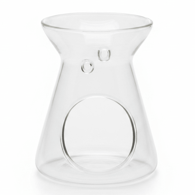 Elegant Glass Oil Burner for Aromatherapy and Modern Home Decoration – 10cm - Al Kabayel Discount CentreElegant Glass Oil Burner for Aromatherapy and Modern Home Decoration – 10cmHome Décor AccentsAKDCAl Kabayel Discount Centre