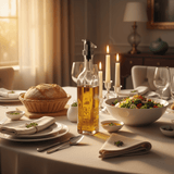 Elegant Glass Oil & Vinegar Bottle with Flip - Top Pourer — 500ml - Al Kabayel Discount CentreElegant Glass Oil & Vinegar Bottle with Flip - Top Pourer — 500mlKitchen Utensils & GadgetsAKDCAl Kabayel Discount Centre