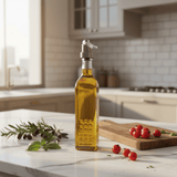 Elegant Glass Oil & Vinegar Bottle with Flip - Top Pourer — 500ml - Al Kabayel Discount CentreElegant Glass Oil & Vinegar Bottle with Flip - Top Pourer — 500mlKitchen Utensils & GadgetsAKDCAl Kabayel Discount Centre
