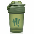 Elegant Green Plastic Drinking Bottle with Modern H! Print Pattern – 350 ml - Al Kabayel Discount CentreElegant Green Plastic Drinking Bottle with Modern H! Print Pattern – 350 mlWater BottlesAKDCAl Kabayel Discount Centre