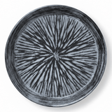 Elegant Grey & Black Ceramic Round Plate 20cm | Starburst Radial Design - Al Kabayel Discount CentreElegant Grey & Black Ceramic Round Plate 20cm | Starburst Radial DesignPlatesAKDCAl Kabayel Discount Centre