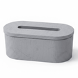 Elegant Grey Pop Tissue Holder with Modern Decorative Finish – Luxury Tissue Storage Box for Home & Office Use 21×10 cm - Al Kabayel Discount CentreElegant Grey Pop Tissue Holder with Modern Decorative Finish – Luxury Tissue Storage Box for Home & Office Use 21×10 cmNapkin Holders & Tissue BoxAKDCAl Kabayel Discount Centre