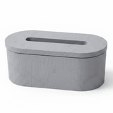 Elegant Grey Pop Tissue Holder with Modern Decorative Finish – Luxury Tissue Storage Box for Home & Office Use 21×10 cm - Al Kabayel Discount CentreElegant Grey Pop Tissue Holder with Modern Decorative Finish – Luxury Tissue Storage Box for Home & Office Use 21×10 cmNapkin Holders & Tissue BoxAKDCAl Kabayel Discount Centre