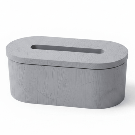 Elegant Grey Pop Tissue Holder with Modern Decorative Finish – Luxury Tissue Storage Box for Home & Office Use 21×10 cm - Al Kabayel Discount CentreElegant Grey Pop Tissue Holder with Modern Decorative Finish – Luxury Tissue Storage Box for Home & Office Use 21×10 cmNapkin Holders & Tissue BoxAKDCAl Kabayel Discount Centre