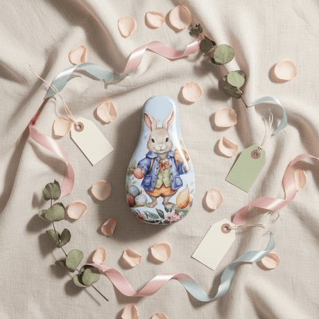 Elegant Metal Candy Box with Rabbit Design | Decorative Gift Tin | 12cm - Al Kabayel Discount CentreElegant Metal Candy Box with Rabbit Design | Decorative Gift Tin | 12cmJars & Food SaversAKDCAl Kabayel Discount Centre