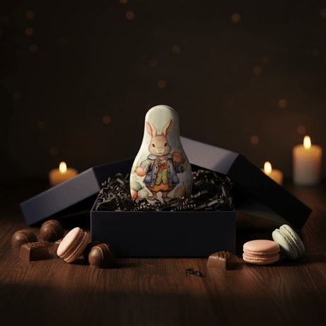 Elegant Metal Candy Box with Rabbit Design | Decorative Gift Tin | 12cm - Al Kabayel Discount CentreElegant Metal Candy Box with Rabbit Design | Decorative Gift Tin | 12cmJars & Food SaversAKDCAl Kabayel Discount Centre