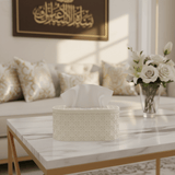 Elegant Off White Pop Tissue Holder with Modern Luxury Finish – Decorative Tissue Storage Box for Home Décor 21×10 cm - Al Kabayel Discount CentreElegant Off White Pop Tissue Holder with Modern Luxury Finish – Decorative Tissue Storage Box for Home Décor 21×10 cmNapkin Holders & Tissue BoxAKDCAl Kabayel Discount Centre