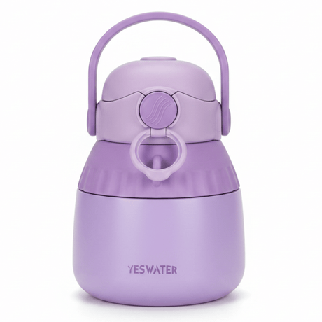 Elegant Purple Stainless Steel Vacuum Bottle with Strong Portable Handle 1000ml - Al Kabayel Discount CentreElegant Purple Stainless Steel Vacuum Bottle with Strong Portable Handle 1000mlWater BottlesAKDCAl Kabayel Discount Centre