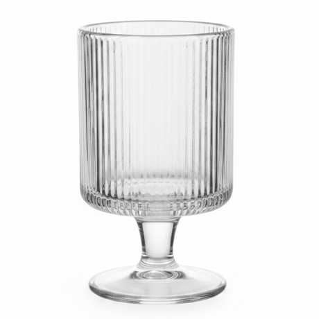 Elegant Ribbed Footed Glass Ice Cream Cup | 150ml | - Al Kabayel Discount CentreElegant Ribbed Footed Glass Ice Cream Cup | 150ml |TumblersAKDCAl Kabayel Discount Centre