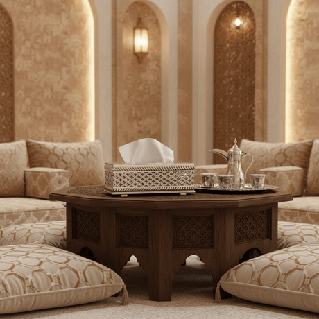Elegant Silver Metal Tissue Box with Premium Modern Decorative Design – Luxury Tissue Holder for Living Room Office and Majlis 22×12 cm - Al Kabayel Discount CentreElegant Silver Metal Tissue Box with Premium Modern Decorative Design – Luxury Tissue Holder for Living Room Office and Majlis 22×12 cmNapkin Holders & Tissue BoxAKDCAl Kabayel Discount Centre