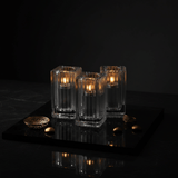 Elegant Transparent Glass Candle Holder for Modern Home Décor – 8cm - Al Kabayel Discount CentreElegant Transparent Glass Candle Holder for Modern Home Décor – 8cmHome Décor AccentsAKDCAl Kabayel Discount Centre