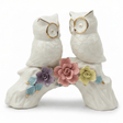 Elegant White Ceramic Owl Pair Table Décor with Vibrant Floral Artwork for Living Spaces – 23×18cm - Al Kabayel Discount CentreElegant White Ceramic Owl Pair Table Décor with Vibrant Floral Artwork for Living Spaces – 23×18cmHome Décor AccentsAKDCAl Kabayel Discount Centre