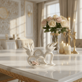 Elegant White Ceramic Swan Table Ornament with Artistic Flower Design for Home Décor – 12×10cm - Al Kabayel Discount CentreElegant White Ceramic Swan Table Ornament with Artistic Flower Design for Home Décor – 12×10cmHome Décor AccentsAKDCAl Kabayel Discount Centre