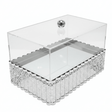 EliteServe Luxury Rectangle Silver Snack Presentation Tray with Clear Acrylic Cover – 29 × 16.5 cm - Al Kabayel Discount CentreEliteServe Luxury Rectangle Silver Snack Presentation Tray with Clear Acrylic Cover – 29 × 16.5 cmServing TraysAKDCAl Kabayel Discount Centre