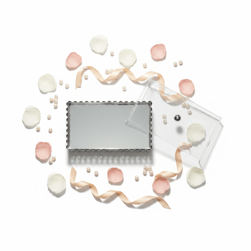 EliteServe Luxury Rectangle Silver Snack Presentation Tray with Clear Acrylic Cover – 29 × 16.5 cm - Al Kabayel Discount CentreEliteServe Luxury Rectangle Silver Snack Presentation Tray with Clear Acrylic Cover – 29 × 16.5 cmServing TraysAKDCAl Kabayel Discount Centre