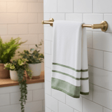 Elysian Hand Towel | 50×90 cm | White & Green Stripe - Al Kabayel Discount CentreElysian Hand Towel | 50×90 cm | White & Green StripeBath Towels & WashclothsELYSIANAl Kabayel Discount Centre