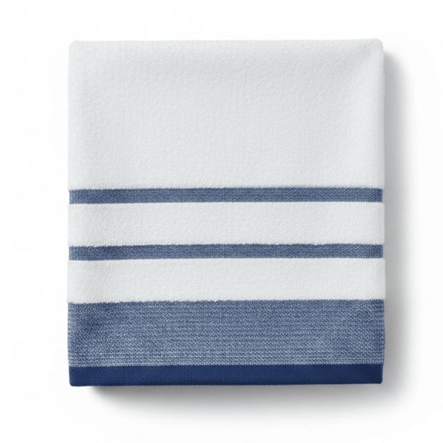 Elysian Hand Towel 50x90cm – White with Blue Stripes - Al Kabayel Discount CentreElysian Hand Towel 50x90cm – White with Blue StripesBath Towels & WashclothsELYSIANAl Kabayel Discount Centre