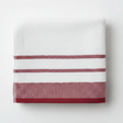 Elysian Hand Towel – White with Red Stripes | 50×90 cm - Al Kabayel Discount CentreElysian Hand Towel – White with Red Stripes | 50×90 cmBath Towels & WashclothsELYSIANAl Kabayel Discount Centre