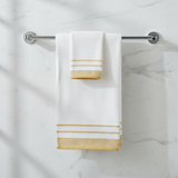 Elysian Hand Towel | White & Yellow | 50×90 cm - Al Kabayel Discount CentreElysian Hand Towel | White & Yellow | 50×90 cmBath Towels & WashclothsELYSIANAl Kabayel Discount Centre
