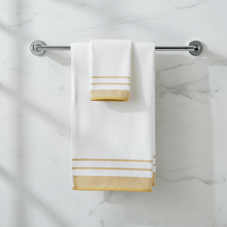 Elysian Hand Towel | White & Yellow | 50×90 cm - Al Kabayel Discount CentreElysian Hand Towel | White & Yellow | 50×90 cmBath Towels & WashclothsELYSIANAl Kabayel Discount Centre
