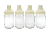 EMINEM 4pcs Glass Oil Bottle set 350ml*3, Including a Holding Tray, Off - White - Al Kabayel Discount CentreEMINEM 4pcs Glass Oil Bottle set 350ml*3, Including a Holding Tray, Off - WhiteJars & Food SaversEMINEMAl Kabayel Discount Centre