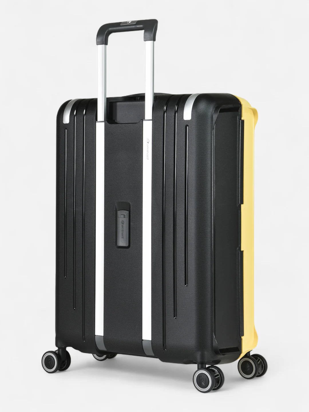 Eminent 20" Trolley Bag â€“ Yellow & Black | Durable & Stylish Cabin Luggage - Al Kabayel Discount CentreEminent 20" Trolley Bag â€“ Yellow & Black | Durable & Stylish Cabin LuggageCabin LuggageEMINENTAl Kabayel Discount Centre