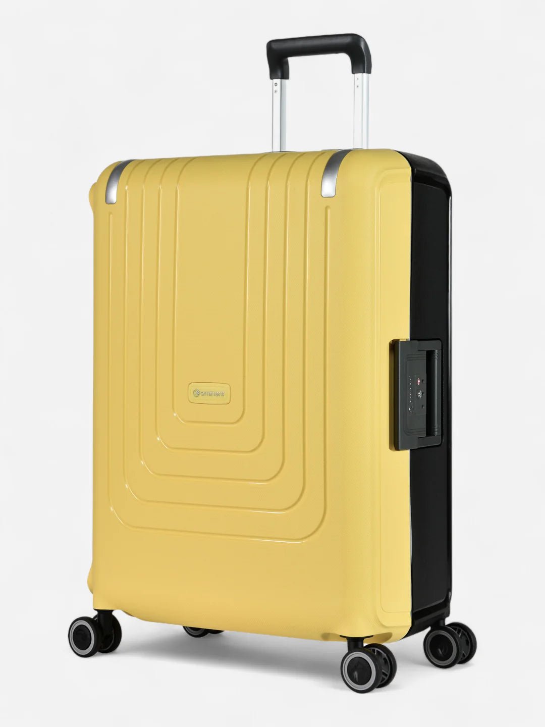 Eminent 20" Trolley Bag â€“ Yellow & Black | Durable & Stylish Cabin Luggage - Al Kabayel Discount CentreEminent 20" Trolley Bag â€“ Yellow & Black | Durable & Stylish Cabin LuggageCabin LuggageEMINENTAl Kabayel Discount Centre