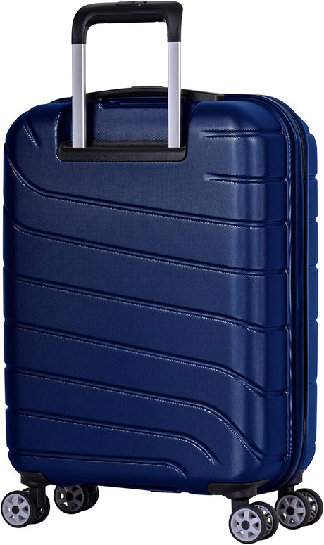 Eminent KH91 Voyager 20 - Inch Makrolon Hard Case Lightweight Cabin Luggage with Double Spinner Wheels & TSA Lock – Star Blue - Al Kabayel Discount CentreEminent KH91 Voyager 20 - Inch Makrolon Hard Case Lightweight Cabin Luggage with Double Spinner Wheels & TSA Lock – Star BlueCabin LuggageEMINENTAl Kabayel Discount Centre