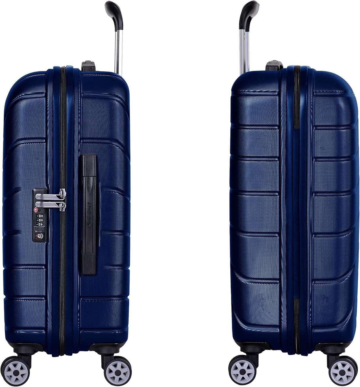 Eminent KH91 Voyager 20 - Inch Makrolon Hard Case Lightweight Cabin Luggage with Double Spinner Wheels & TSA Lock – Star Blue - Al Kabayel Discount CentreEminent KH91 Voyager 20 - Inch Makrolon Hard Case Lightweight Cabin Luggage with Double Spinner Wheels & TSA Lock – Star BlueCabin LuggageEMINENTAl Kabayel Discount Centre