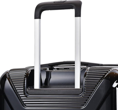 Eminent KJ84 Makrolon PC Checked Luggage – 360° Quiet Double Spinner Wheels & TSA Lock, Black, 24 - Inch - Al Kabayel Discount CentreEminent KJ84 Makrolon PC Checked Luggage – 360° Quiet Double Spinner Wheels & TSA Lock, Black, 24 - InchCabin LuggageEMINENTAl Kabayel Discount Centre