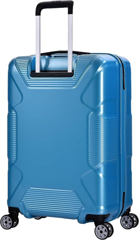 Eminent KJ84 Makrolon PC Checked Luggage – 360° Quiet Double Spinner Wheels & TSA Lock, Bright Blue, 24 - Inch - Al Kabayel Discount CentreEminent KJ84 Makrolon PC Checked Luggage – 360° Quiet Double Spinner Wheels & TSA Lock, Bright Blue, 24 - InchCabin LuggageEMINENTAl Kabayel Discount Centre