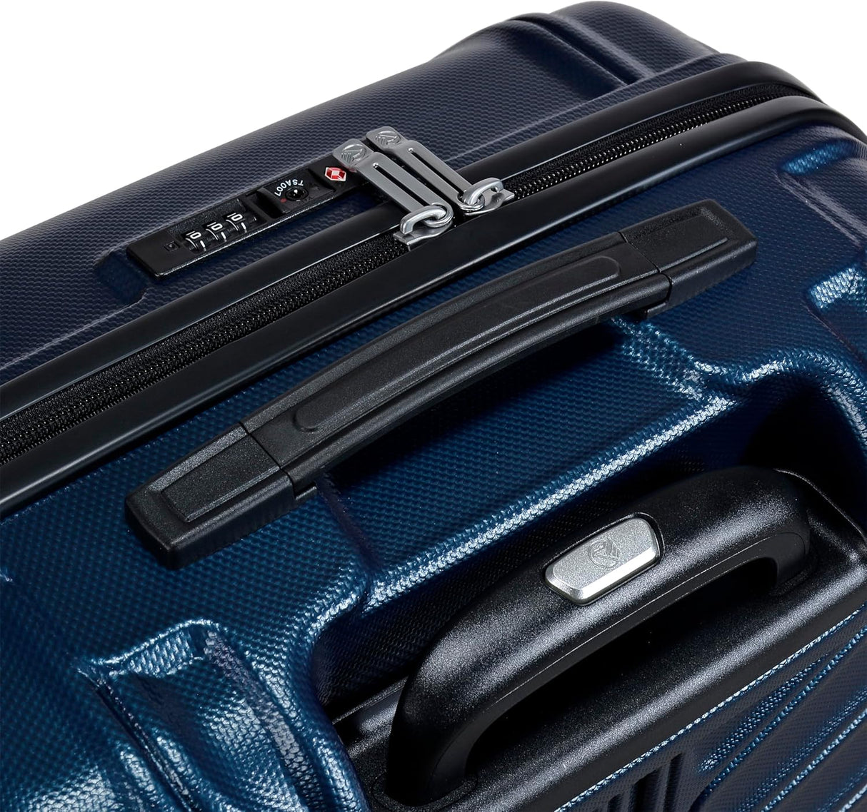 Eminent KK30 24 - Inch TPO Ultra - Light Fashion Checked Luggage with Safe Zipper, TSA Lock & Double Spinner Wheels – DK Navy - Al Kabayel Discount CentreEminent KK30 24 - Inch TPO Ultra - Light Fashion Checked Luggage with Safe Zipper, TSA Lock & Double Spinner Wheels – DK NavyCabin LuggageEMINENTAl Kabayel Discount Centre