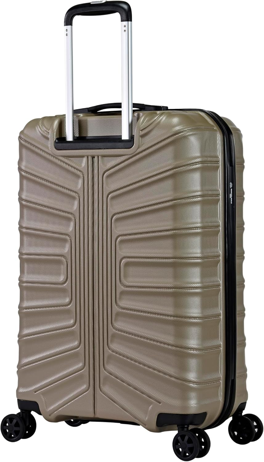 Eminent KK30 TPO Ultra - Light Checked Luggage – Safe Zipper, TSA Lock & 360° Spinner Wheels, Gold Champagne, 24 - Inch - Al Kabayel Discount CentreEminent KK30 TPO Ultra - Light Checked Luggage – Safe Zipper, TSA Lock & 360° Spinner Wheels, Gold Champagne, 24 - InchCabin LuggageEMINENTAl Kabayel Discount Centre
