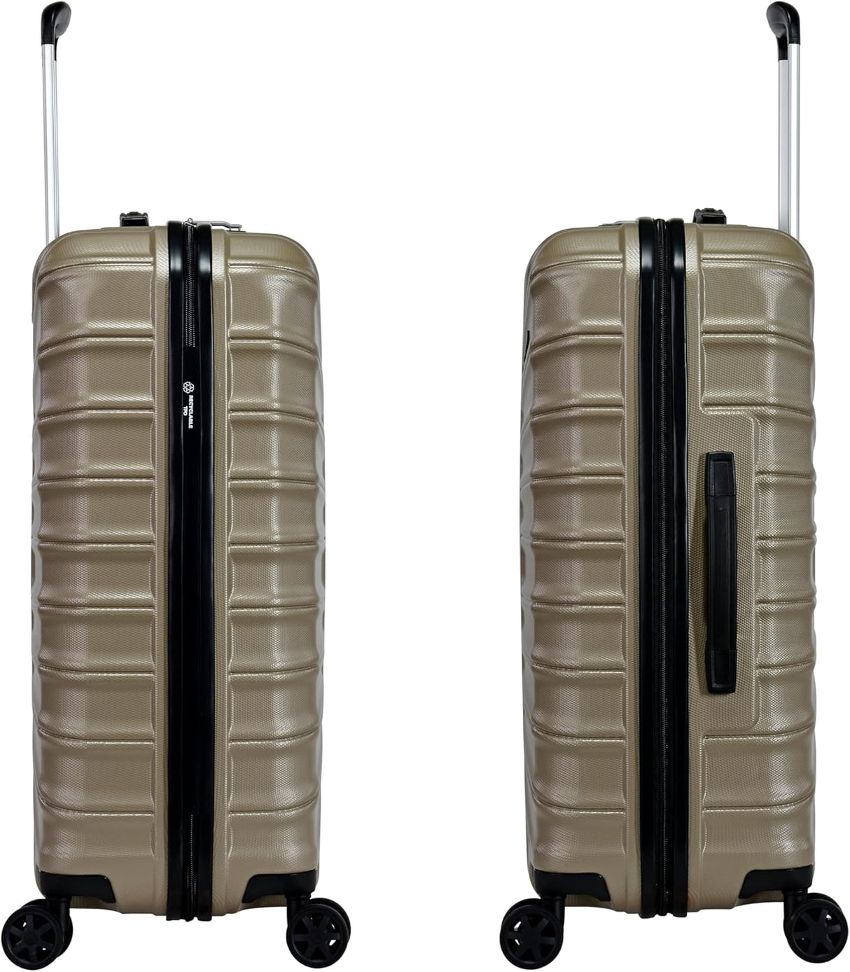 Eminent KK30 TPO Ultra - Light Checked Luggage – Safe Zipper, TSA Lock & 360° Spinner Wheels, Gold Champagne, 24 - Inch - Al Kabayel Discount CentreEminent KK30 TPO Ultra - Light Checked Luggage – Safe Zipper, TSA Lock & 360° Spinner Wheels, Gold Champagne, 24 - InchCabin LuggageEMINENTAl Kabayel Discount Centre