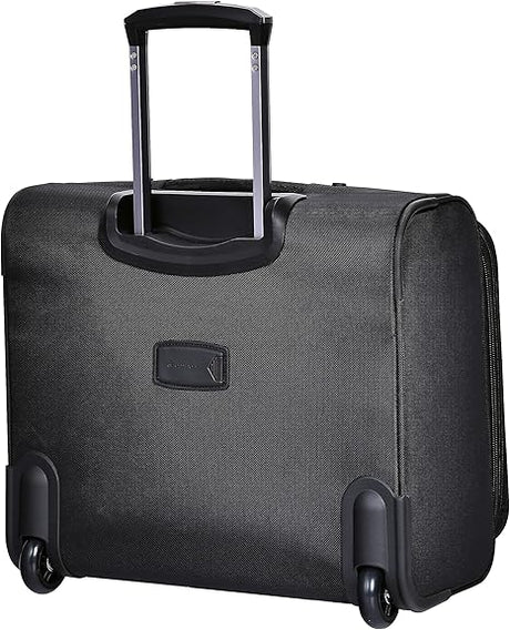 Eminent V135 - 17 Water - Repellent Multi - Compartment Unisex Pilot Case Trolley for Office & Business Travel – Black - Al Kabayel Discount CentreEminent V135 - 17 Water - Repellent Multi - Compartment Unisex Pilot Case Trolley for Office & Business Travel – BlackCabin LuggageEMINENTAl Kabayel Discount Centre