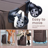 Eminent V6093SZ Expandable Soft Luggage Trolley – Polyester Carry - On Suitcase with TSA Lock & Double Spinner Wheels, Camel, 20 - Inch - Al Kabayel Discount CentreEminent V6093SZ Expandable Soft Luggage Trolley – Polyester Carry - On Suitcase with TSA Lock & Double Spinner Wheels, Camel, 20 - InchCabin LuggageEMINENTAl Kabayel Discount Centre