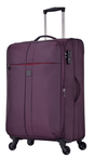 Eminent V6101 Soft - Shell Expandable Travel Trolley – Lightweight Polyester Suitcase with TSA Lock, Purple, 20 - Inch - Al Kabayel Discount CentreEminent V6101 Soft - Shell Expandable Travel Trolley – Lightweight Polyester Suitcase with TSA Lock, Purple, 20 - InchCabin LuggageEMINENTAl Kabayel Discount Centre
