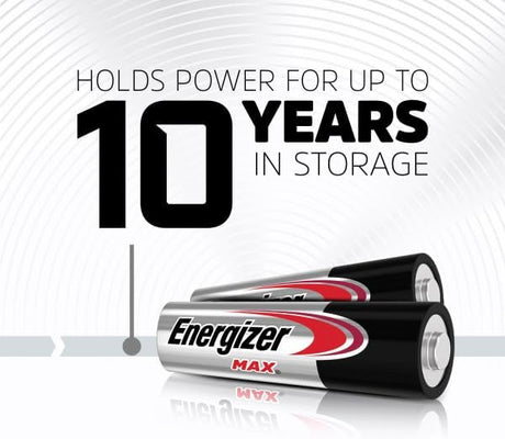 ENERGIZER MAX Alkaline AA Batteries 1.5V, Pack Of 4 - Al Kabayel Discount CentreENERGIZER MAX Alkaline AA Batteries 1.5V, Pack Of 4BatteriesENERGIZERAl Kabayel Discount Centre