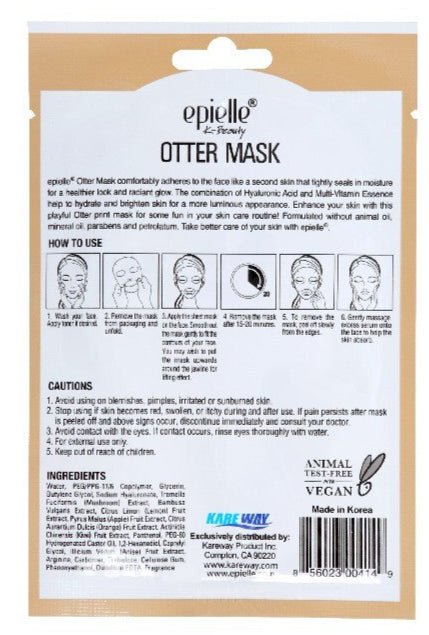 Epielle Facial Mask Otter - 23g - Al Kabayel Discount CentreEpielle Facial Mask Otter - 23gSkin CareEPIELLEAl Kabayel Discount Centre