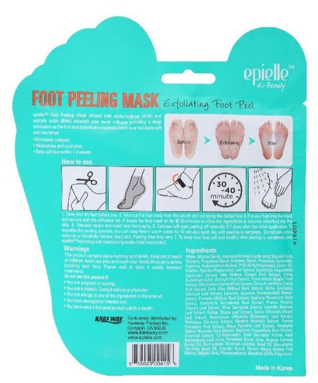 Epielle Foot Peeling Mask 1 - Pack - 40g - Al Kabayel Discount CentreEpielle Foot Peeling Mask 1 - Pack - 40gPersonal Care & Styling ToolsEPIELLEAl Kabayel Discount Centre