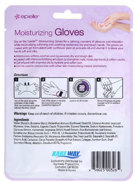 Epielle Moisturizing Gloves 1 Pair - Al Kabayel Discount CentreEpielle Moisturizing Gloves 1 PairSkin CareEPIELLEAl Kabayel Discount Centre