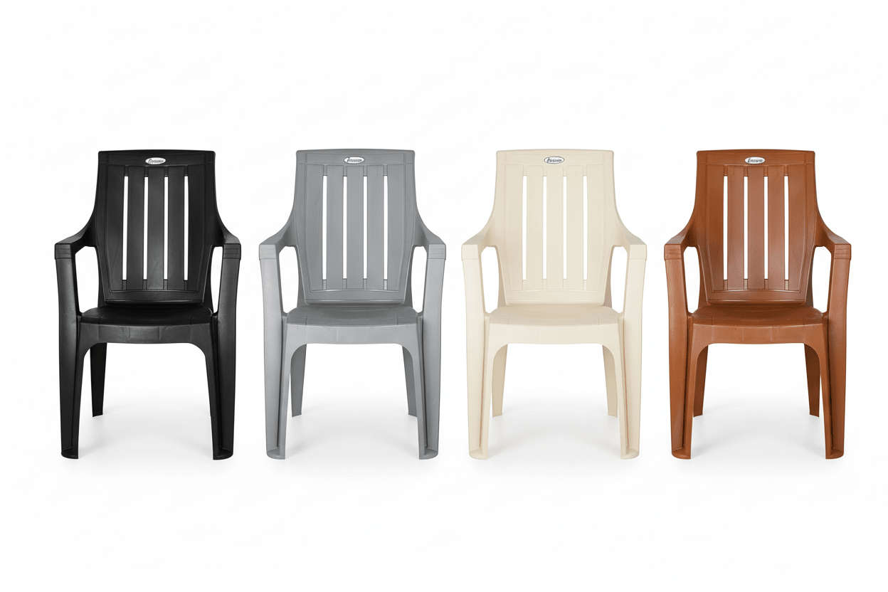Escube Neptune Plastic Chair 38D x 38W x 55H centimeters, Assorted Color - Al Kabayel Discount CentreEscube Neptune Plastic Chair 38D x 38W x 55H centimeters, Assorted ColorChairsESCUBEAl Kabayel Discount Centre