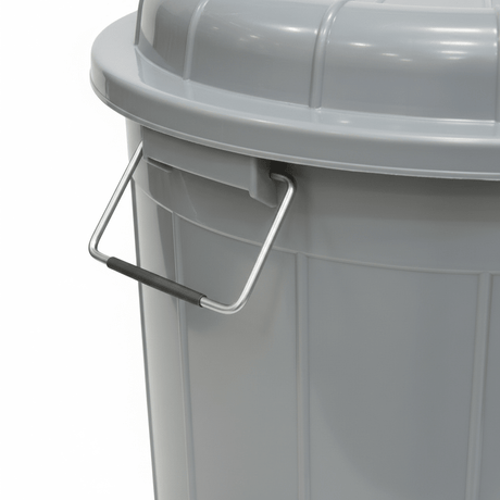 Esqube ECO Plastic Drum with Lid – 40 Litre - Grey / Cream - Al Kabayel Discount CentreEsqube ECO Plastic Drum with Lid – 40 Litre - Grey / CreamOrganizers & AccessoriesESQUBEAl Kabayel Discount Centre