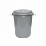 Esqube ECO Plastic Drum with Lid – 40 Litre - Grey / Cream - Al Kabayel Discount CentreEsqube ECO Plastic Drum with Lid – 40 Litre - Grey / CreamOrganizers & AccessoriesESQUBEAl Kabayel Discount Centre