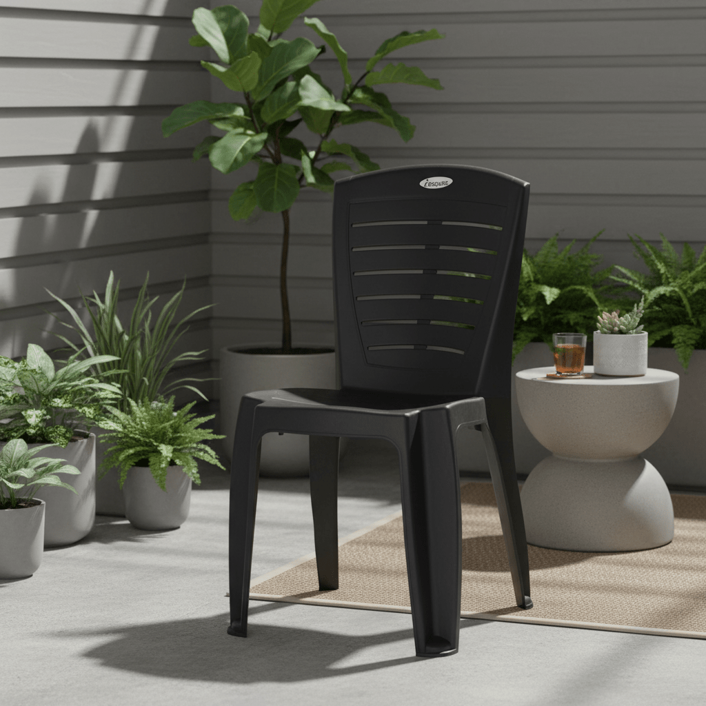 Esqube Iris Chair 57cm* 38cm*87cm, Assorted Color - Al Kabayel Discount CentreEsqube Iris Chair 57cm* 38cm*87cm, Assorted ColorChairsESQUBEAl Kabayel Discount Centre