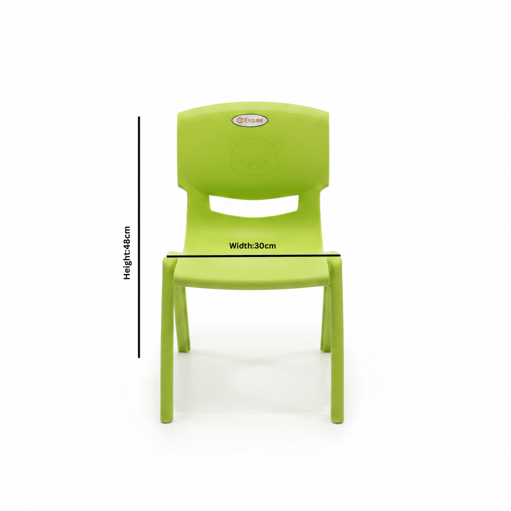 Esqube Plastic Baby Chair – 48×30 cm - Lime Green / Blue - Al Kabayel Discount CentreEsqube Plastic Baby Chair – 48×30 cm - Lime Green / BlueChairsESQUBEAl Kabayel Discount Centre