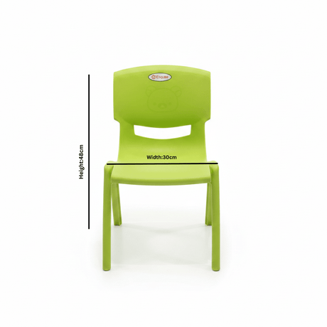 Esqube Plastic Baby Chair – 48×30 cm - Lime Green / Blue - Al Kabayel Discount CentreEsqube Plastic Baby Chair – 48×30 cm - Lime Green / BlueChairsESQUBEAl Kabayel Discount Centre